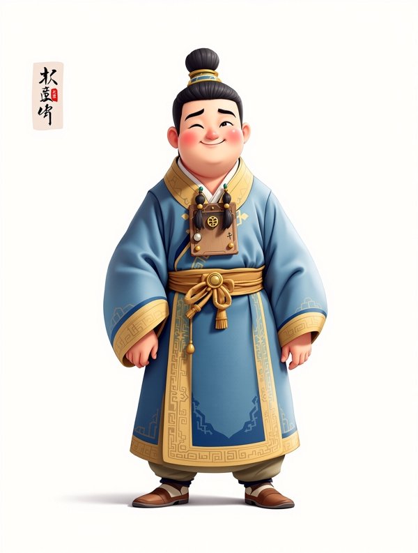 陈拾 国漫角色立绘